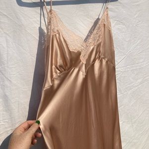 Victoria's Secret Washable Silk Midi Slip Dress M